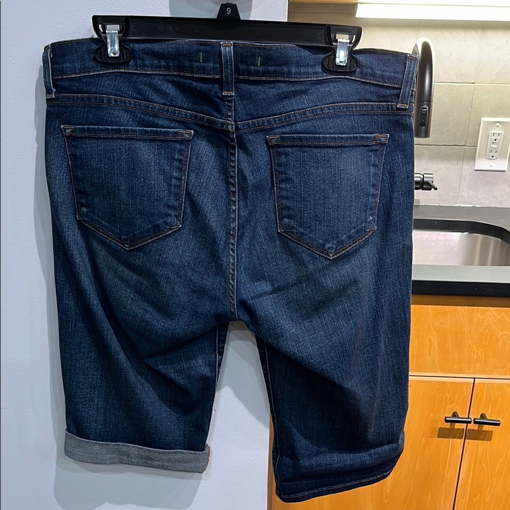 J Brand Blue Knee length Shorts - Picture 2 of 5